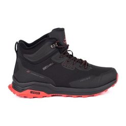 Vico Czarno-czerwone męskie buty trekkingowe czarne. Czarne trekkingi męskie . Za 227.37 zł.