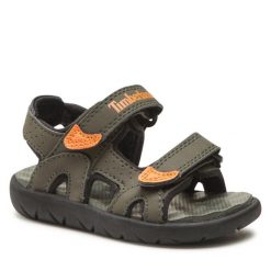 Sandały Timberland. Zielone sandały chłopięce Timberland, bez zapięcia. Za 199.99 zł.