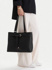 Beverly Hills Polo Club Torebka CEO-BHPC-C-004-09 Czarny. Czarne torebki do ręki damskie Beverly Hills Polo Club, bez wzorów, z materiału, bez dodatków. Za 269.99 zł.