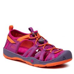 Sandały Keen. Czerwone sandały dziewczęce Keen, bez zapięcia. Za 179.99 zł.