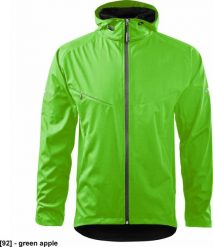 MALFINI Cool 515 - ADLER - Softshell kurtka męska, 210 g/m, 100% poliester, - green apple M. Zielone kurtki męskie Malfini, m, bez wzorów, z poliesteru, bez kaptura. Za 180.46 zł.