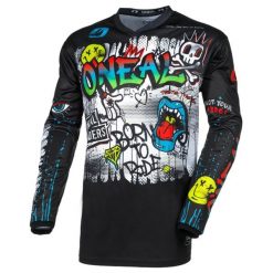 Jersey bluza mtb rowerowa męska O'neal Element Rancid. Białe bluzy męskie O'NEAL, l, bez wzorów, z jersey, bez kaptura. Za 210.05 zł.