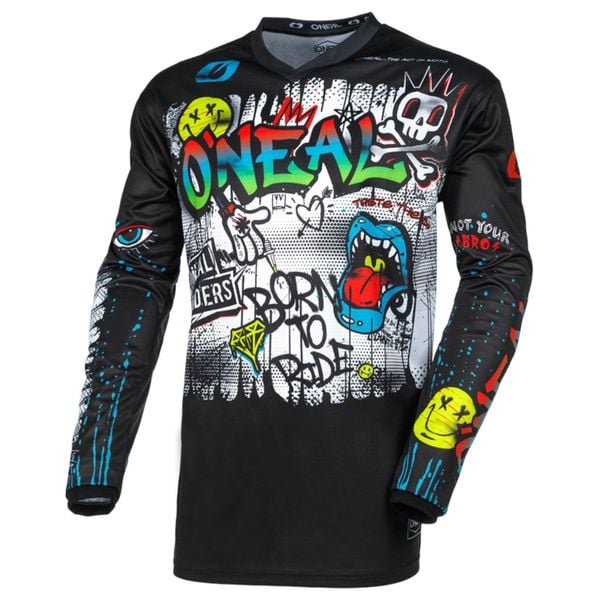 Jersey bluza mtb rowerowa męska O'neal Element Rancid. Białe bluzy męskie O'NEAL, l, bez wzorów, z jersey, bez kaptura. Za 169.00 zł.
