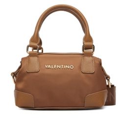 Torebka Valentino. Brązowe torebki do ręki damskie Valentino, bez wzorów, klasyczne, bez dodatków. Za 399.99 zł.