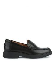 Geox Loafersy D Spherica Ec1 B D65DKB 00043 C9997 Czarny. Czarne mokasyny damskie Geox, ze skóry. Za 509.99 zł.
