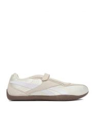 Reebok Baleriny EO-ULTRA LO MARY JANE 100261003 Kremowy. Białe baleriny damskie Reebok, bez wzorów, z materiału, bez obcasa. Za 299.99 zł.