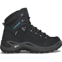 Buty trekkingowe damskie Lowa Renegade Gtx Mid. Niebieskie trekkingi damskie Lowa, za kostkę, trekkingowe. Za 806.20 zł.