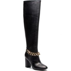 Muszkieterki GUESS - FLAEE4 LEA11 BLACK. Kozaki damskie marki Guess. W wyprzedaży za 629.00 zł.