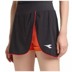 Spódniczka tenisowa damska Diadora L. Skirt Icon. Brązowe spódnice damskie Diadora, l, bez wzorów, z materiału, sportowe, sportowe. Za 180.00 zł.