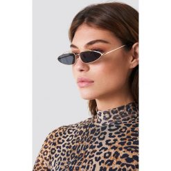 NA-KD Accessories Okulary przeciwsłoneczne z mostkiem - Black. Czarne okulary przeciwsłoneczne damskie NA-KD Accessories. Za 52.95 zł.