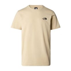 Koszulka sportowa męska The North Face Simple Dome. Brązowe koszulki sportowe męskie The North Face, m, bez wzorów, bez kołnierzyka, bez ramiączek. Za 165.00 zł.