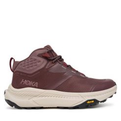 Trekkingi Hoka. Brązowe obuwie sportowe damskie HOKA, trekkingowe, gore-tex. Za 949.99 zł.