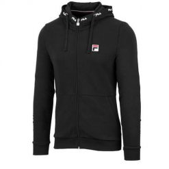 Bluzy treningowa męska Fila Benny. Czarne bluzy męskie Fila, m, bez wzorów, z kapturem. Za 341.00 zł.