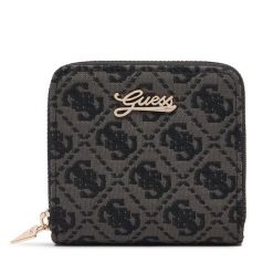 Portfel Guess. Szare portfele damskie Guess, z aplikacjami. Za 174.99 zł.