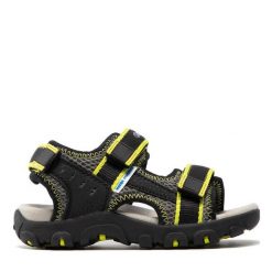 Sandały Geox. Brązowe sandały męskie Geox, bez zapięcia. Za 229.99 zł.