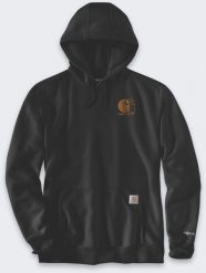 Visent Bluza Carhartt Force Lightweight Signature Black. Czarne bluzy męskie Visent, m, bez wzorów, bez kaptura. Za 273.04 zł.