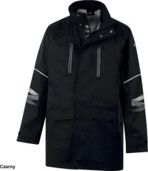 Kurtka męska Delta Plus GRAFIZ - Lekka kurtka parka przeciwdeszczowa niepprzemakalna wiatroodporna kaptur odpinany 4 kieszenie membrana antybakteryjna. Kurtki męskie DELTA PLUS, m, bez wzorów, z poliesteru, bez kaptura. Za 345.44 zł.