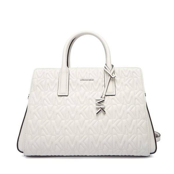 Torebka MICHAEL Michael Kors. Białe torebki do ręki damskie MICHAEL Michael Kors, bez wzorów, klasyczne, bez dodatków. Za 901.99 zł.