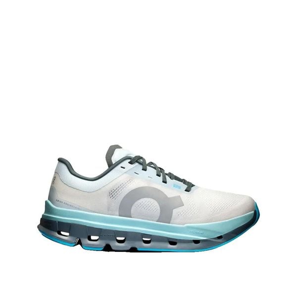 Buty biegowe On Running Cloudflow 5 Arctic/Stone. Niebieskie obuwie sportowe damskie On Running, bez wzorów, z materiału, do biegania. Za 819.70 zł.