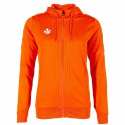 Damska bluza dresowa zapinana na zamek z kapturem Reece Australia Cleve TTS. Brązowe bluzy damskie REECE, l, bez wzorów, z dresówki, z kapturem. Za 280.50 zł.