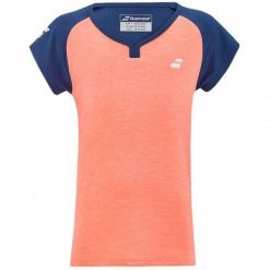 Koszulka tenisowa Babolat Play Cap. Brązowe t-shirty damskie BABOLAT, xl, bez wzorów, z materiału, bez kołnierzyka. Za 83.99 zł.
