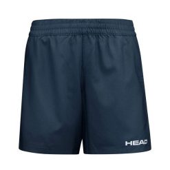 Krótkie spodenki damskie CLUB. Niebieskie szorty sportowe damskie Head, bez wzorów, sportowe. W wyprzedaży za 133.00 zł.