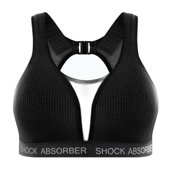 Biustonosz Shock Absorber Ultimate Run Bra Padded. Czarne biustonosze Shock Absorber, bez wzorów. Za 149.99 zł.