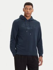 Marc O'Polo Bluza 528 4010 54078 Granatowy Regular Fit. Niebieskie bluzy męskie Marc O'Polo, m, bez wzorów, z bawełny, bez kaptura. Za 419.99 zł.