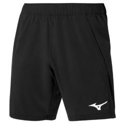 Spodenki do biegania męskie Mizuno 8 In Flex. Czarne krótkie spodenki sportowe męskie Mizuno, l, bez wzorów, do biegania. Za 119.99 zł.