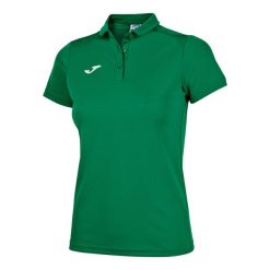 Koszulka polo do tenisa damska Joma Hobby. Zielone koszulki sportowe damskie Joma, s, bez wzorów, bez kołnierzyka, bez ramiączek, do piłki nożnej. W wyprzedaży za 108.20 zł.