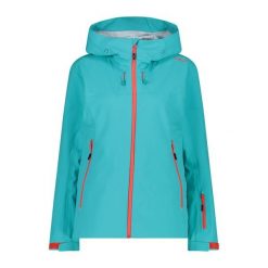 Kurtka skiturowa damska CMP 31Z2196. Niebieskie kurtki snowboardowe damskie CMP, l, bez wzorów, z materiału, długie, bez kaptura, narciarskie. Za 539.99 zł.