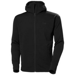 Bluza z kapturem Helly Hansen Air Midlayer. Czarne bluzy męskie Helly Hansen, l, bez wzorów, z koronki, z kapturem. Za 535.25 zł.