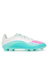 Adidas Buty do piłki nożnej F50 Messi Club Fg/Mg JQ0946 Turkusowy. Niebieskie buty sportowe męskie Adidas, z materiału, bez zapięcia. Za 279.99 zł.