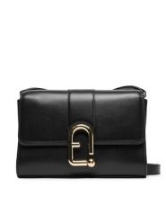 Furla Torebka Urban WB01683 BX3346 IT O6000 Czarny. Czarne listonoszki damskie Furla, bez wzorów, ze skóry, bez dodatków. Za 1,489.00 zł.