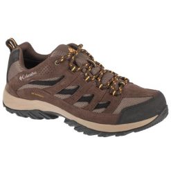 Buty Columbia Crestwood Waterproof 2100651255 brązowe. Brązowe trekkingi męskie . Za 461.00 zł.