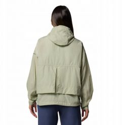 Columbia Paracutie II Windbreaker Jacket 2116561348 Zielone L. Zielone kurtki męskie Columbia, l, bez wzorów, bez kaptura. Za 265.27 zł.