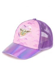 MANDALORIAN Czapka z daszkiem ACCCS-SS24-121LM Różowy. Czerwone czapki dla dzieci MANDALORIAN, bez wzorów, z bawełny. Za 39.99 zł.