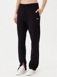BOSS Spodnie dresowe C_Enna 50531813 Czarny Regular Fit. Czarne spodnie dresowe damskie Boss, l, bez wzorów, z bawełny. Za 249.99 zł.