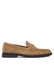 Guess Mokasyny FMJOSA SUE14 Beżowy. Brązowe mokasyny męskie Guess, ze skóry. Za 739.99 zł.