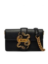 Just Cavalli Torebka 80RA5PA2 ZSA89 Czarny. Czarne torebki do ręki damskie Just Cavalli, bez wzorów, ze skóry, wizytowe, bez dodatków. Za 614.99 zł.