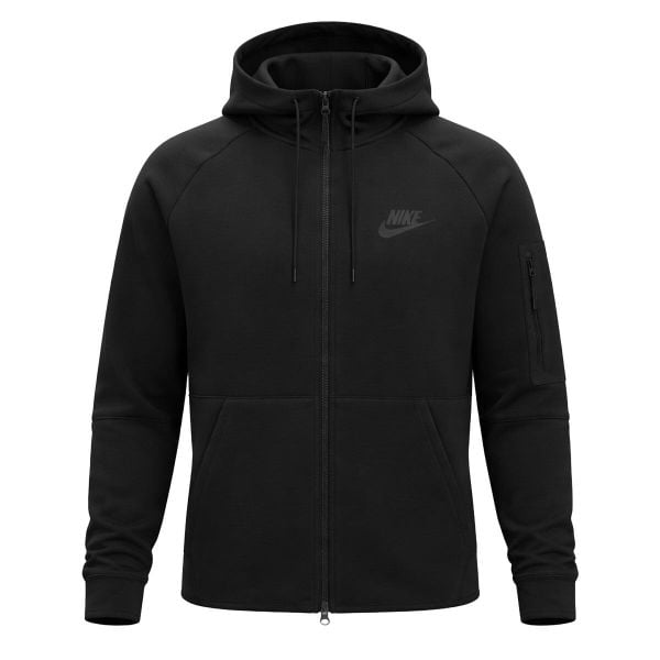 Bluza sportowa męska Nike DD5284010. Czarne bluzy męskie Nike, m, bez wzorów, z bawełny, z kapturem, do biegania. Za 407.40 zł.