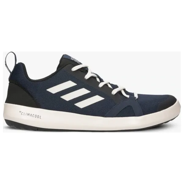 Adidas Terrex Cc Boat buty męskie, granatowy, rozmiar 46 2/3. Niebieskie trekkingi męskie Adidas, na lato, outdoorowe, climacool (adidas). W wyprzedaży za 280.49 zł.