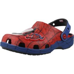 Sandały CROCS SPIDER MAN WEB CLASSIC Czerwony. Czerwone sandały męskie Crocs, z gumy, bez zapięcia. Za 229.00 zł.