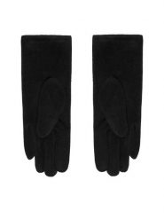 Nine West Rękawiczki CEO-NW-W6-001-AW25 Czarny. Czarne rękawiczki damskie Nine West, bez wzorów, z dzianiny. Za 39.99 zł.