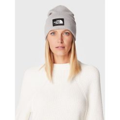 Czapka The North Face. Szare czapki i kapelusze damskie The North Face, na zimę, bez wzorów. Za 119.99 zł.