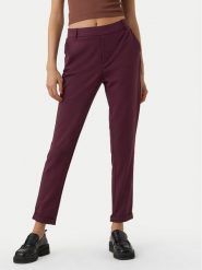 Vero Moda Chinosy Maya 10225280 Fioletowy Regular Fit. Fioletowe spodnie materiałowe damskie Vero Moda, xxl, bez wzorów, z wiskozy. Za 149.99 zł.