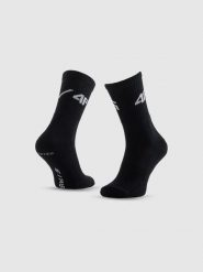 4F Skarpetki długie (2-pack) męskie 4F x Robert Lewandowski - czarne 39-42. Czarne skarpety męskie 4f, bez wzorów, z bawełny. Za 59.99 zł.