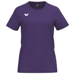 Koszulka Erima Intro Function fioletowa. Fioletowe koszulki sportowe damskie 55PROTEC, m, bez wzorów, z materiału, bez kołnierzyka, bez ramiączek, na fitness i siłownię. Za 114.50 zł.