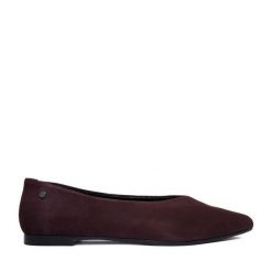 Baleriny Lasocki. Czerwone baleriny damskie Lasocki, bez wzorów, bez obcasa. Za 169.99 zł.