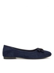 JENNY Baleriny WSS21520-03 Granatowy. Niebieskie baleriny damskie Jenny, bez wzorów, z materiału, bez obcasa. Za 69.99 zł.